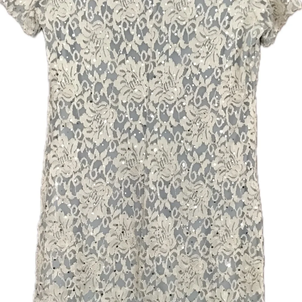Baby Blue Lace Dress - Picture 7 of 7